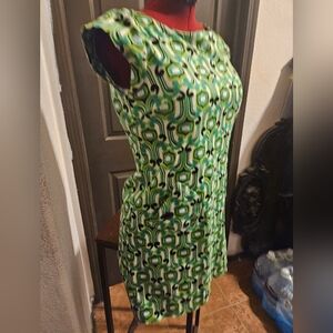 Vintage green short dress